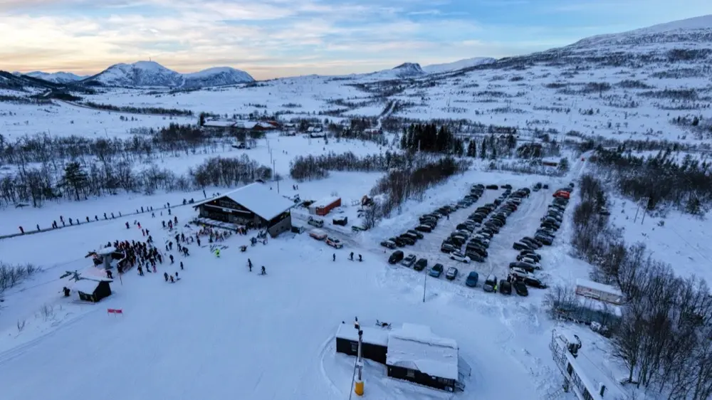 Hytteområder ved Ørskogfjellet